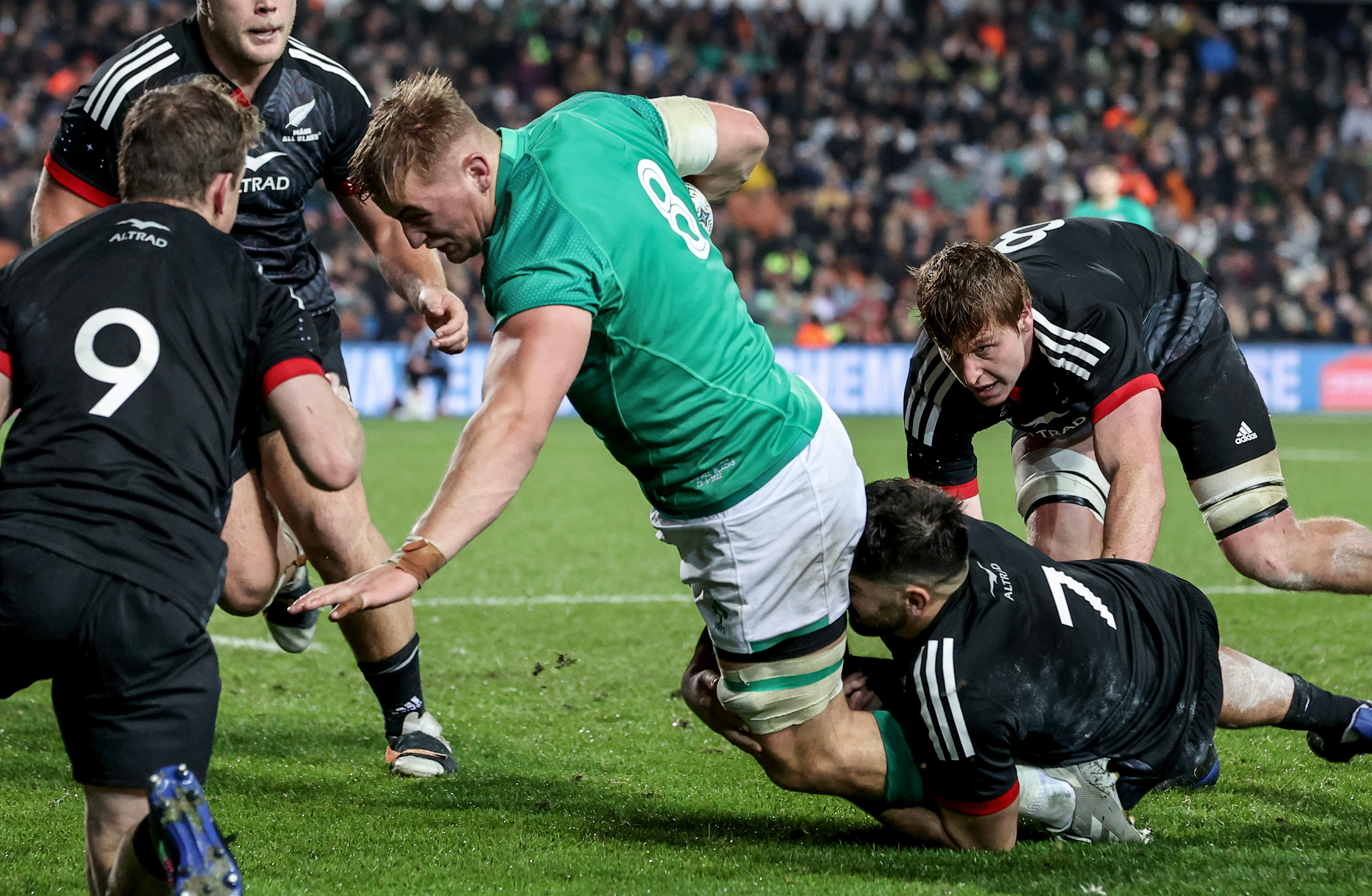 Irish Rugby First Half Errors Leave Ireland With Too Much To Do Against Māori All Blacks