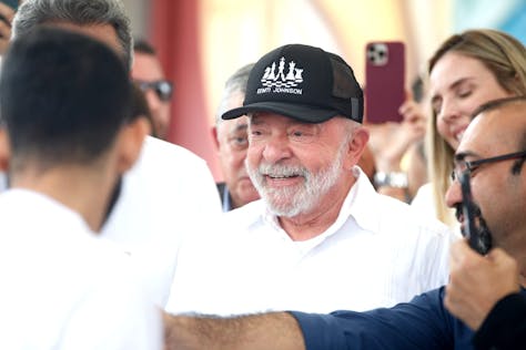 Lula chega ao Centro de Eventos